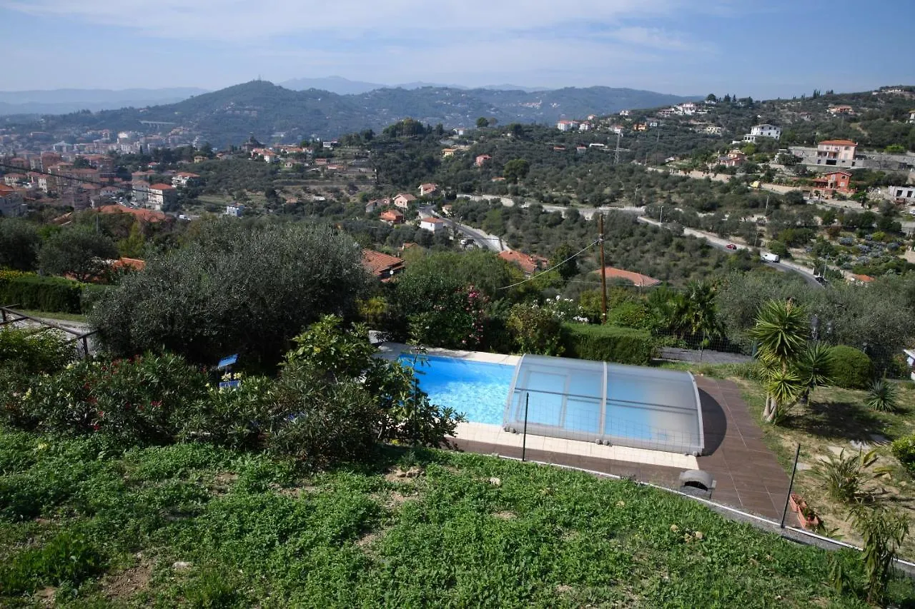 Villa Lazzarini Appartamento Rosella In Villa Con Piscina A 2Km Dal Mare Imperia Italia